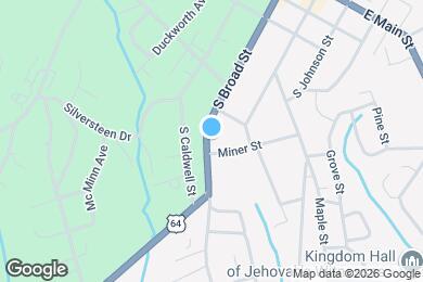 Map image of the property - 431 S Broad St