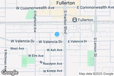 Map image of the property - 127 W Valencia Dr