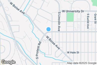 Map image of the property - 1825 W Beacon St