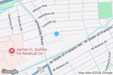 Map image of the property - 406 Lee St