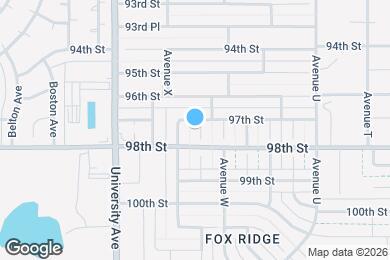 Map image of the property - 9704 Ave U Ave