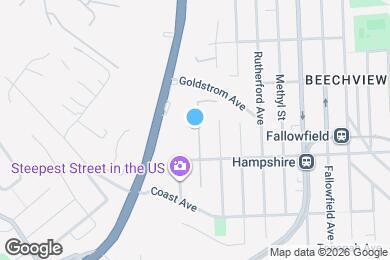 Map image of the property - 1529 Napoleon St