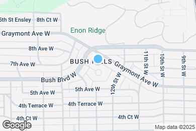Map image of the property - 1217 Bush Cir