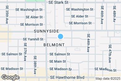 Map image of the property - 4008 SE Yamhill St