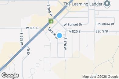 Map image of the property - 885 Spruce St