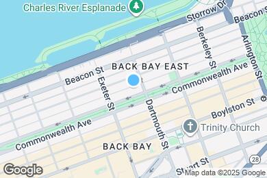 Map image of the property - 161 Commonwealth Ave