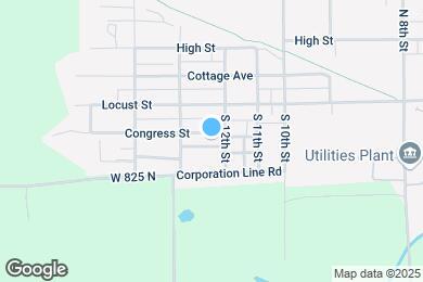 Map image of the property - 1257 Congress St