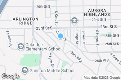Map image of the property - 1026 26th St S