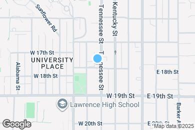Map image of the property - 1745 Tennessee St