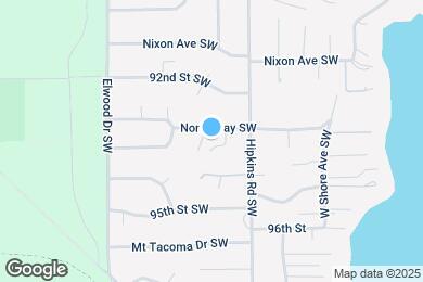 Map image of the property - 8410 North Way SW