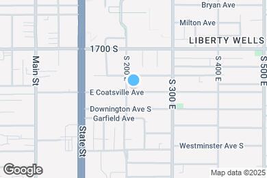 Map image of the property - 213 E Coatsville Ave