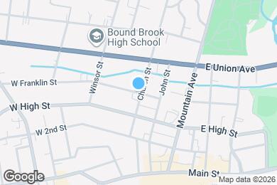 Map image of the property - 1 W Franklin St