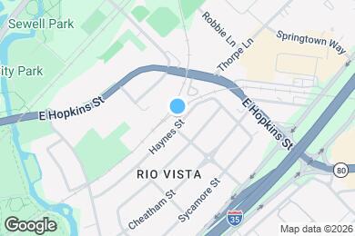 Map image of the property - 1105 Haynes St