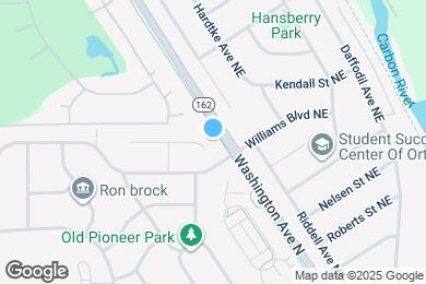 Map image of the property - 101 Whitley St NW