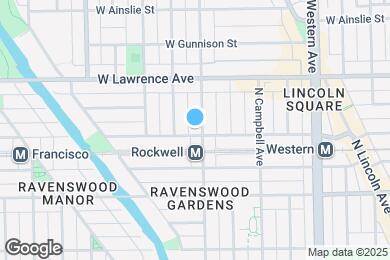 Map image of the property - 2608 W Leland Ave