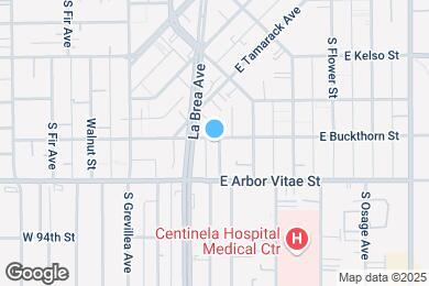 Map image of the property - 803 Java Ave Inglewood, CA 90301