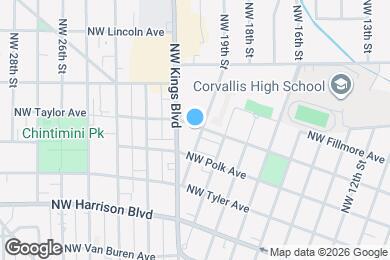 Map image of the property - 646 NW 19th St