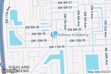 Map image of the property - 900 SW 7th Terrace