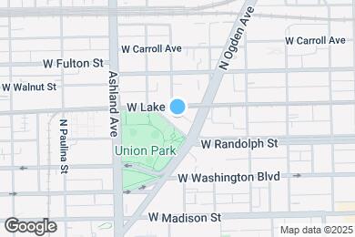 Map image of the property - 1450 W Randolph St