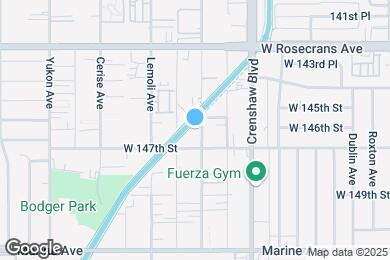 Map image of the property - 14611 Chadron Ave