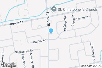 Map image of the property - 1092 Forbes St