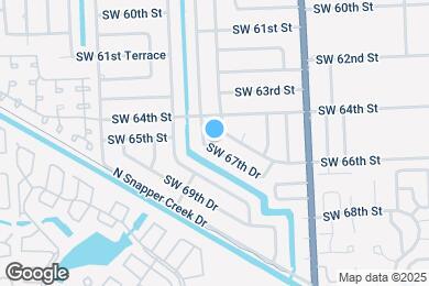 Map image of the property - 10841 SW 67th Dr