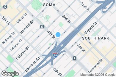 Map image of the property - 788 Harrison St