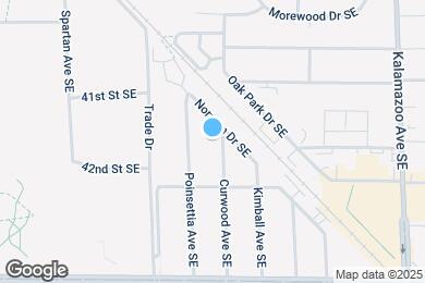 Map image of the property - 4149 Curwood Ave SE
