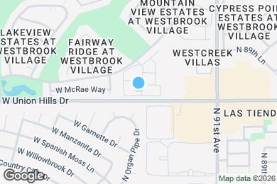 Map image of the property - 18624 N 93rd Ave
