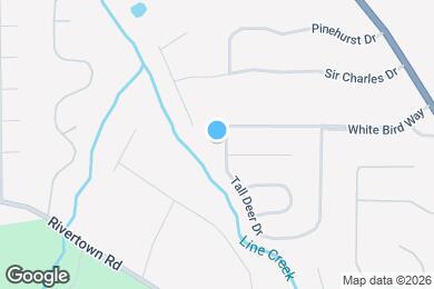 Map image of the property - 849 Tall Deer Dr