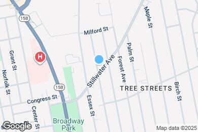 Map image of the property - 293 Grove St