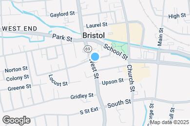 Map image of the property - 110 West St