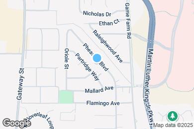 Map image of the property - 3198 Pheasant Blvd