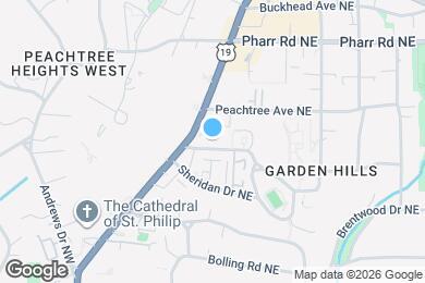 Map image of the property - 38 Delmont Dr NE