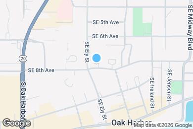 Map image of the property - 550 SE 8th Ave