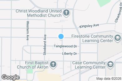 Map image of the property - 300 Kenwood Ave