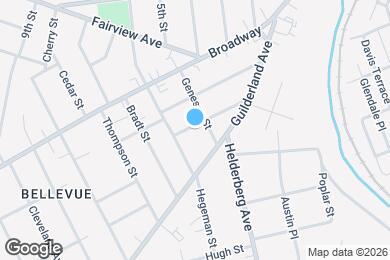 Map image of the property - 2014 Wabash Ave