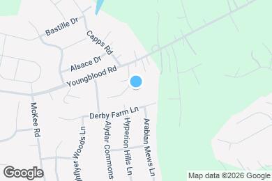 Map image of the property - 16717 Watermelon Ln
