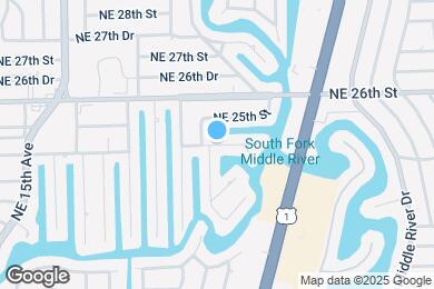 Map image of the property - 2025 NE 24th St