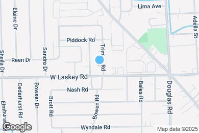 Map image of the property - 923 National Ave