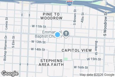 Map image of the property - 1205 Valmar St