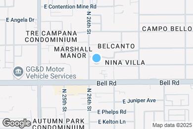 Map image of the property - 2618 E Danbury Rd