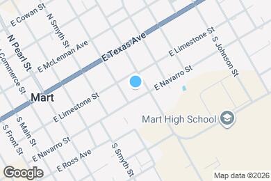 Map image of the property - 811 E Navarro St