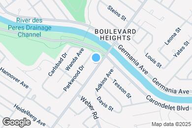 Map image of the property - 7821 Morganford Rd