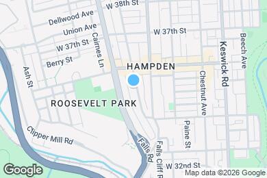 Map image of the property - 3506 Hickory Ave