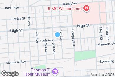 Map image of the property - 850 Park Ave