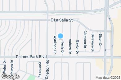 Map image of the property - 1614 Tesla Dr