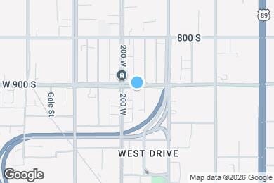 Map image of the property - 161 W 900 S