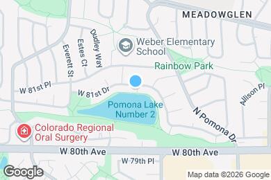 Map image of the property - 8520 W 81st Dr
