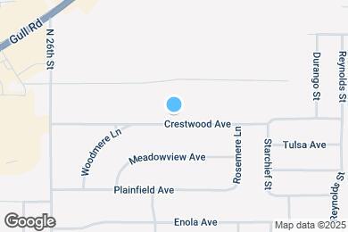 Map image of the property - 6299 Crestwood Ave